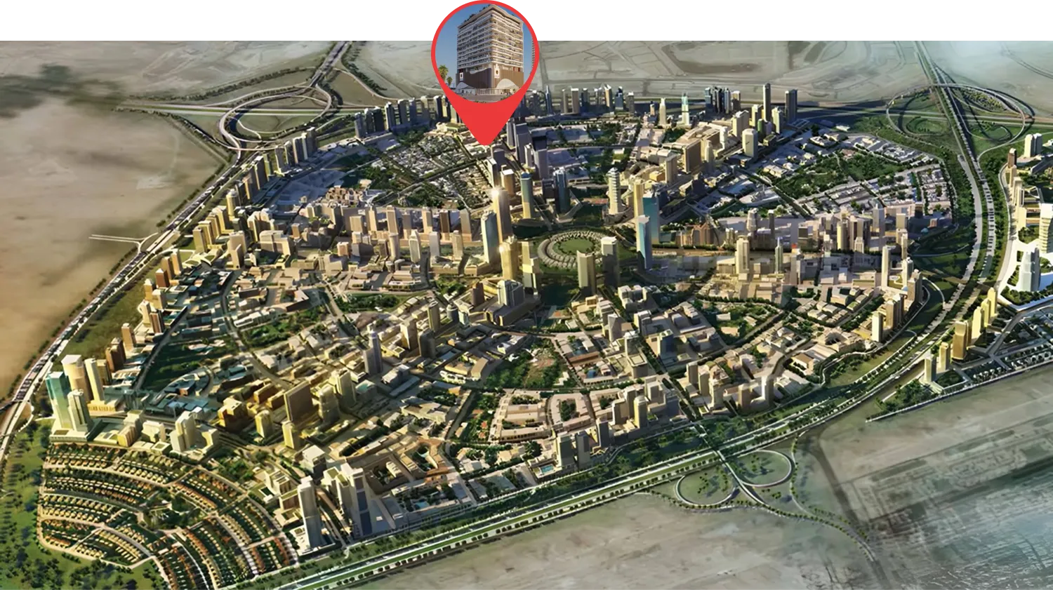 Lucky Oasis Residence master plan