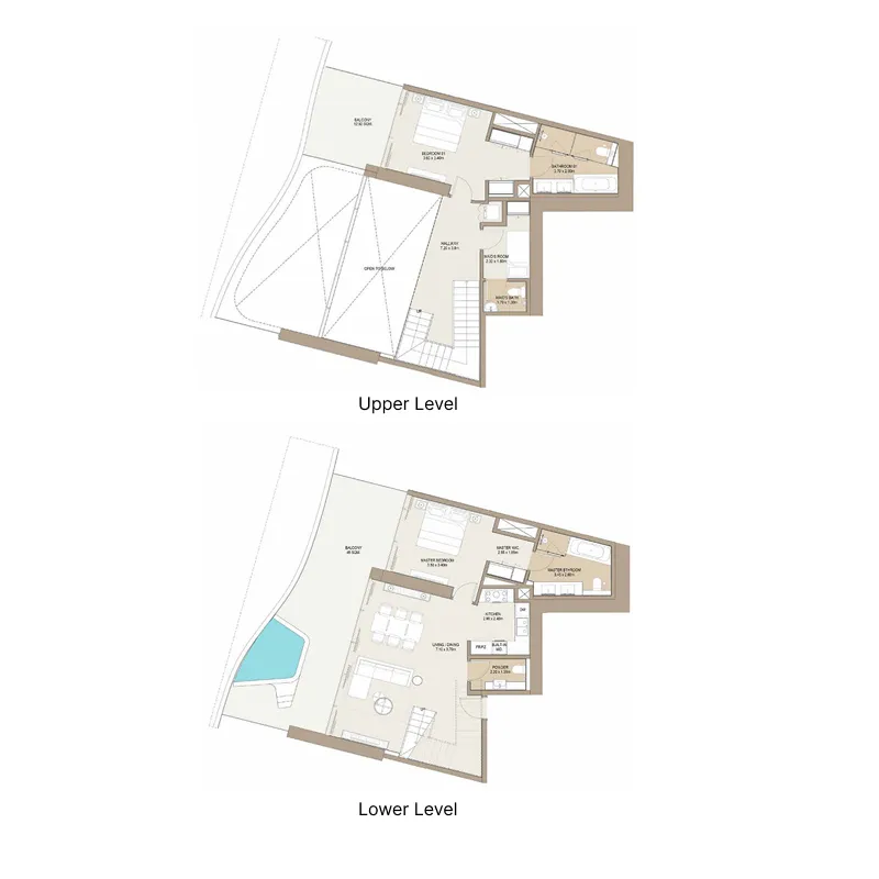 2 bed