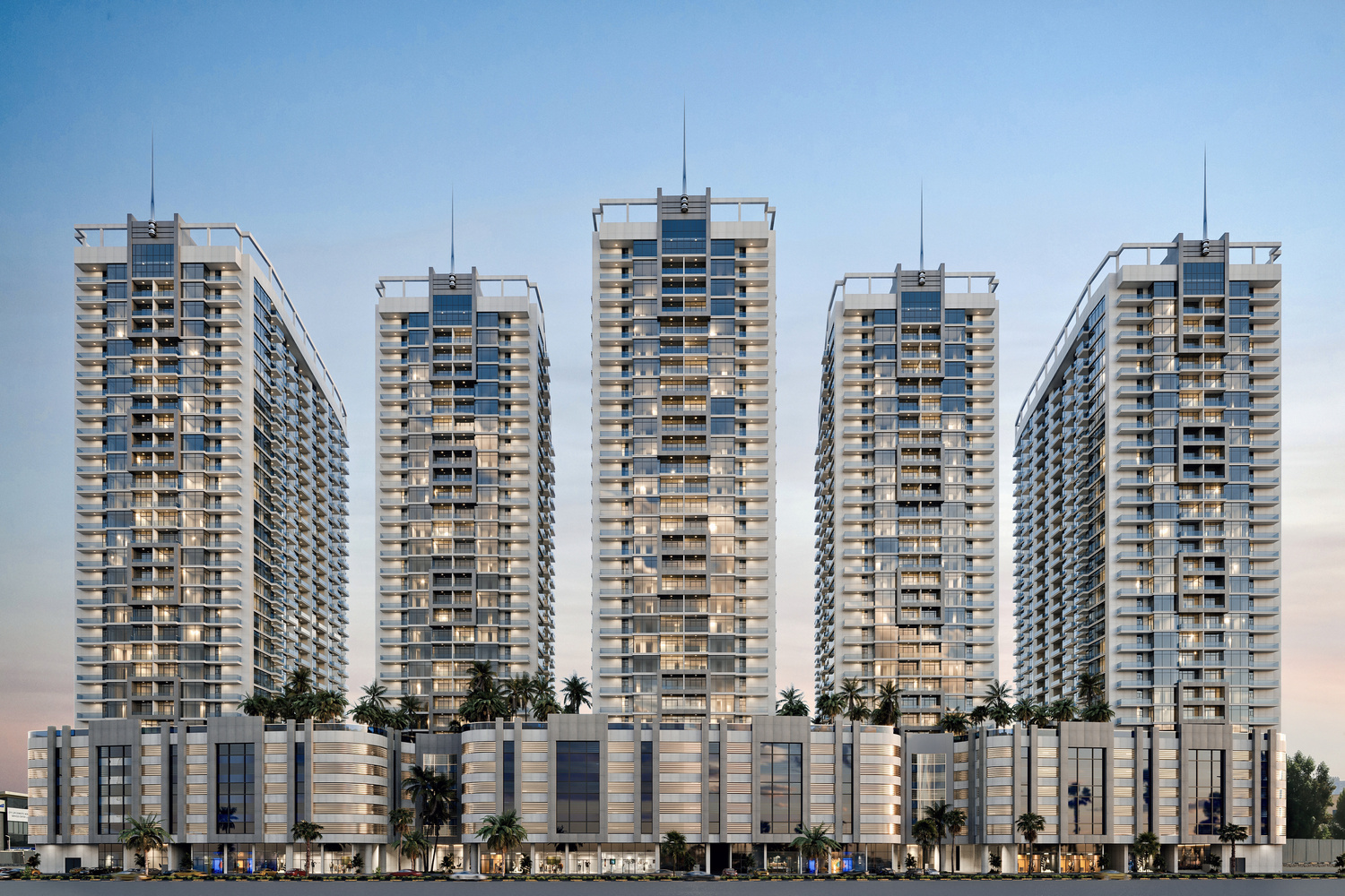Ajman Creek Towers — gallery