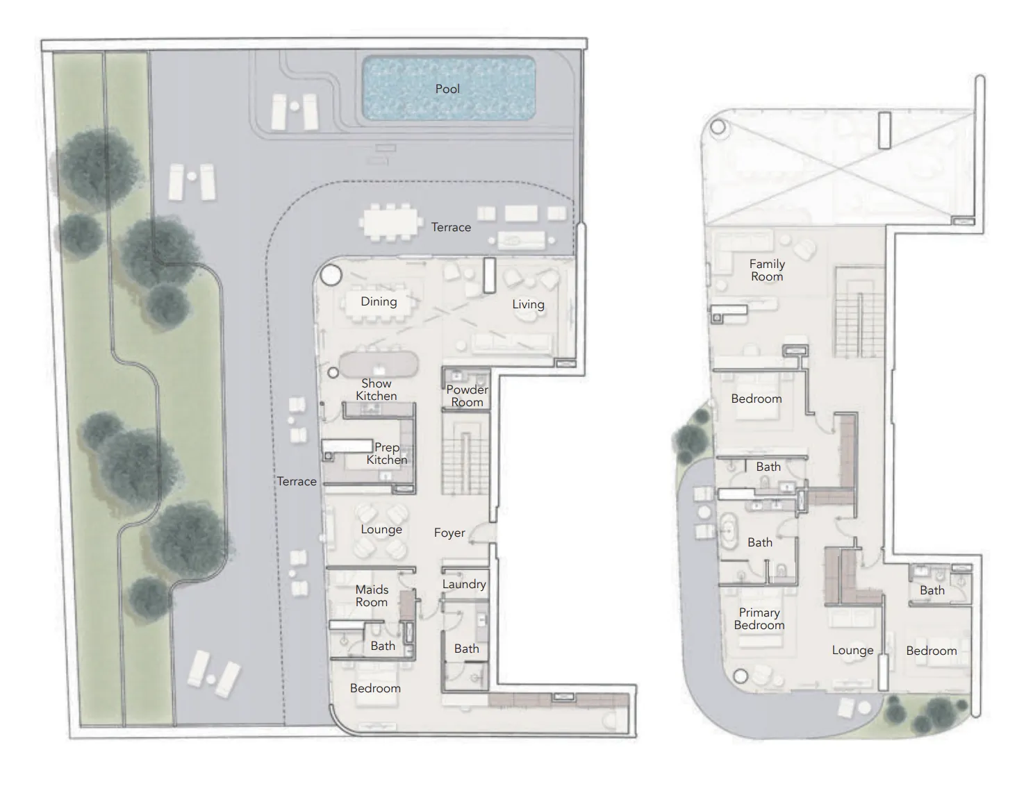 4 bed
