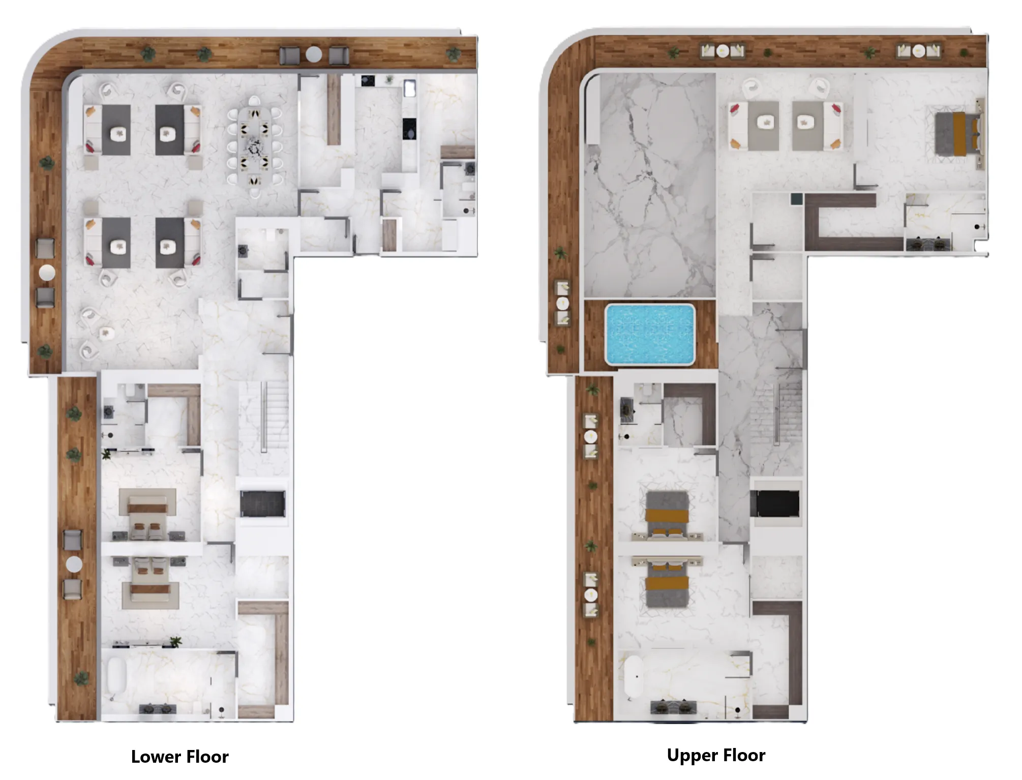 5 bed