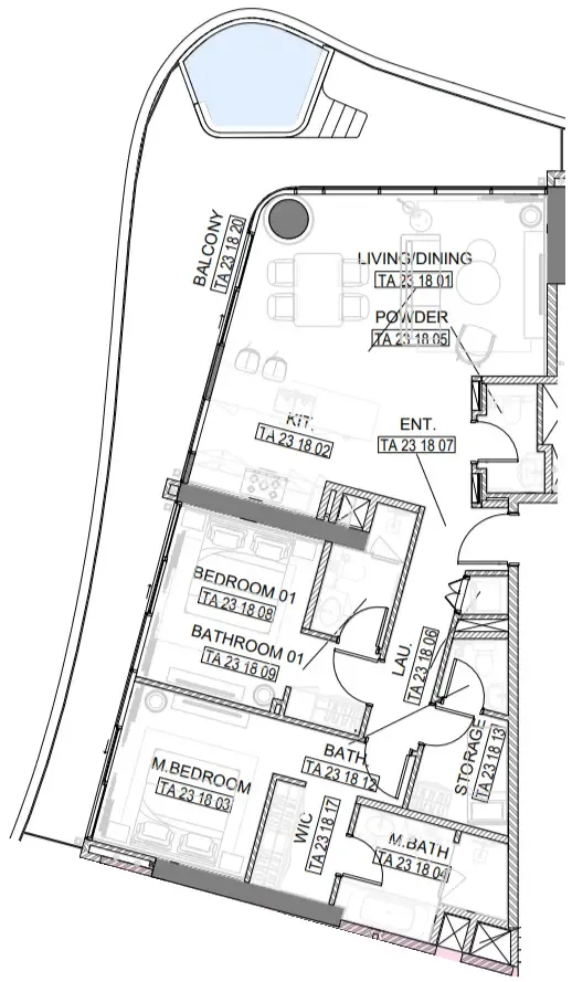 2 bed