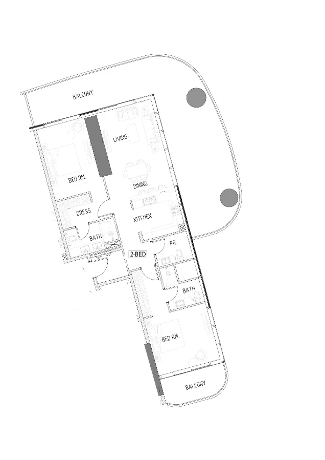 3 bed