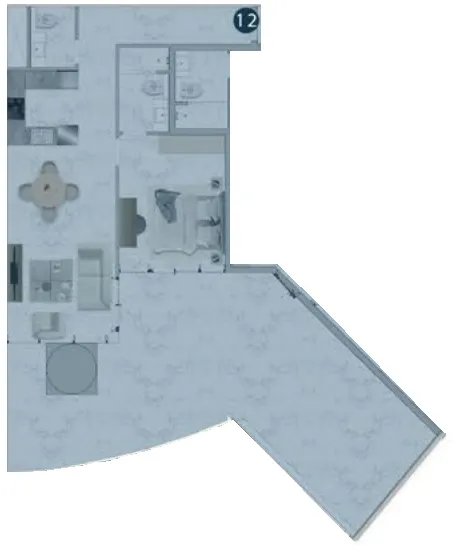 1 bed